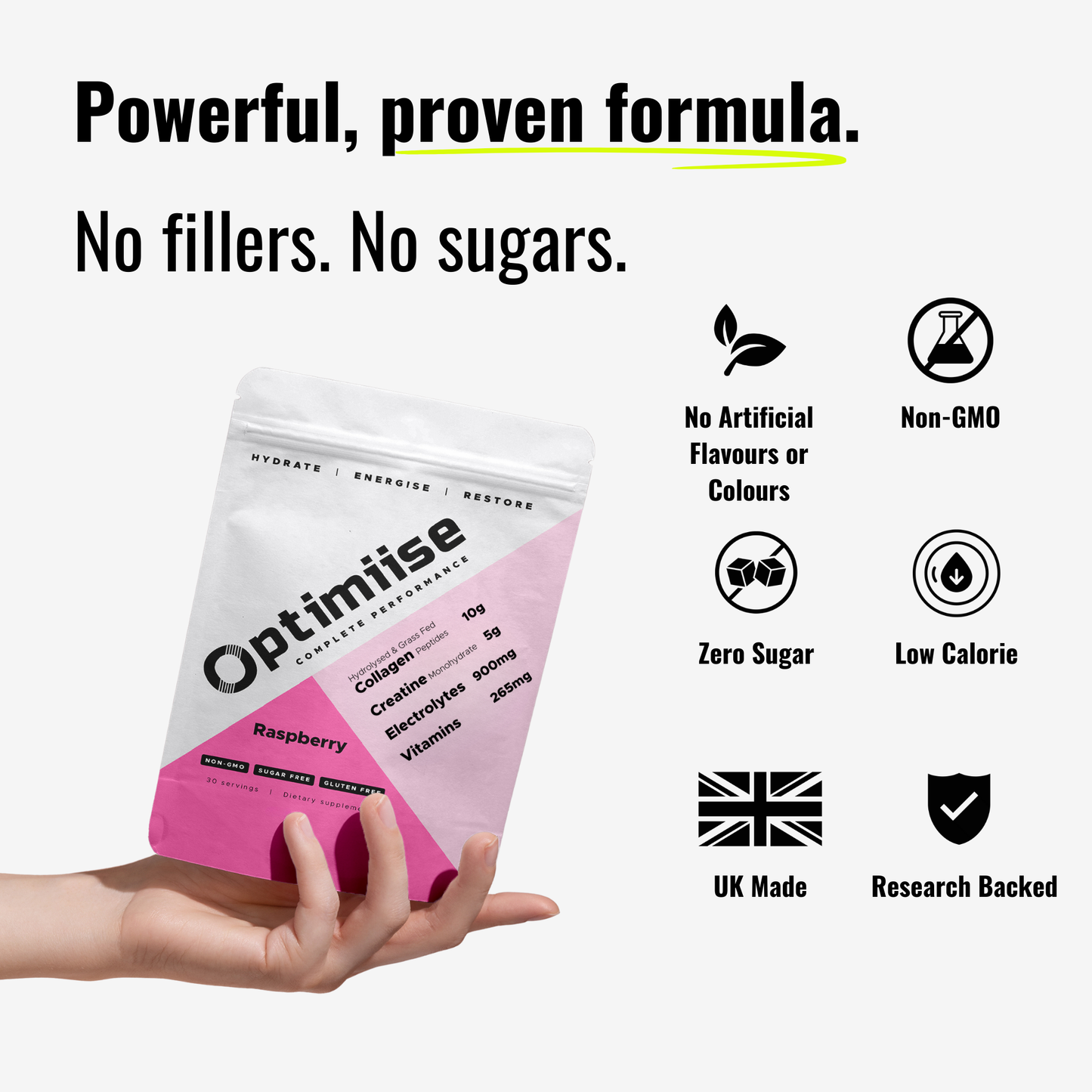 Optimiise All-in-1 Performance & Wellness Drink