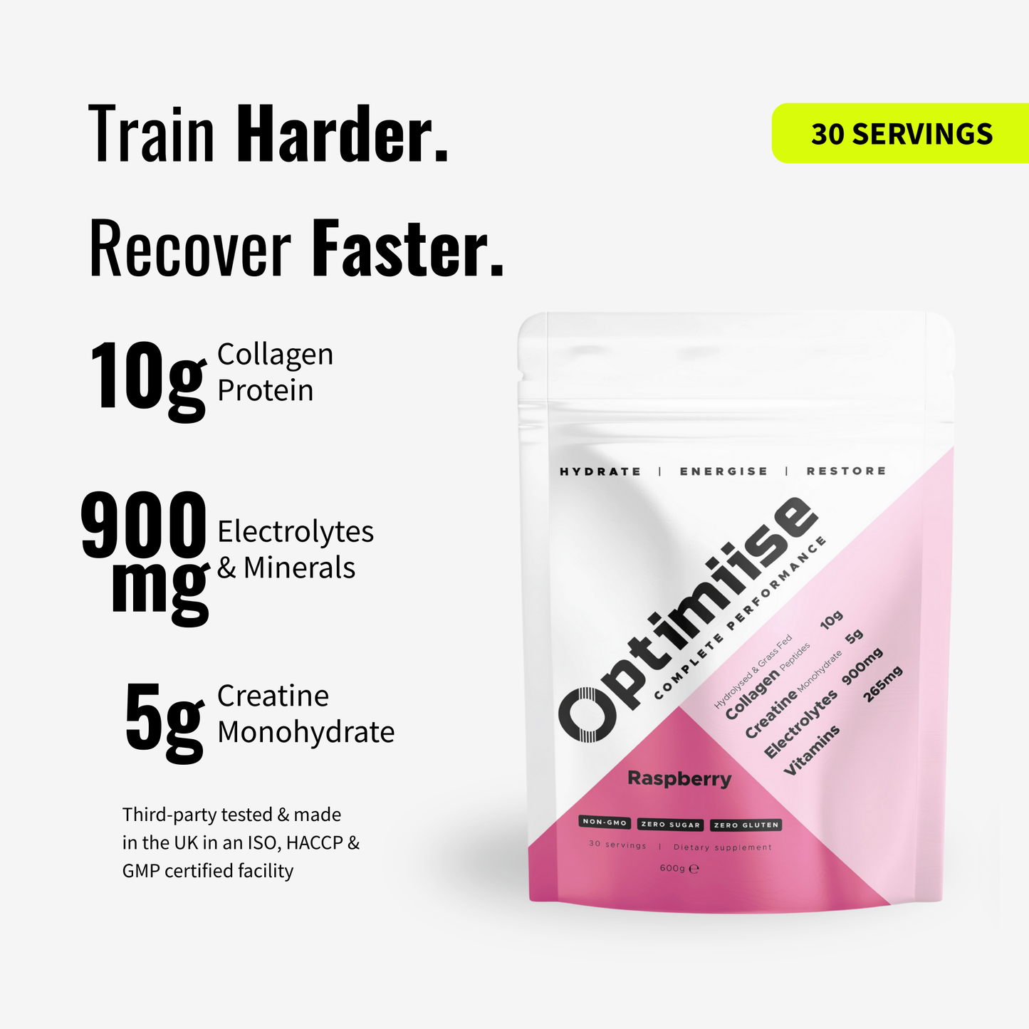 Optimiise All-in-1 Performance & Wellness Drink