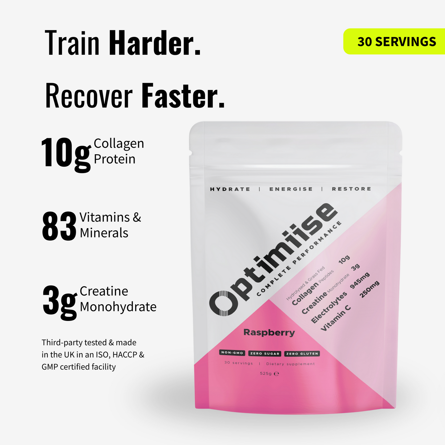 Optimiise All-in-1 Performance & Wellness Drink